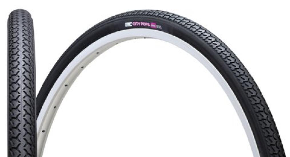 IRC TIRE Велосипедные покрышки и камеры CITYPOPS Суперкомфортные 80 Тип City Pops WO 27 x 1 покрышки и камеры 1 пара 3/8 Белый/Черный (2 каждый)