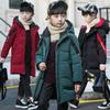 Winter Children's Clothing Big Size Very Keep Warm Boys Jacket Teenager Mid-Length Thickenin Hooded Coat