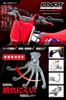 ZETA RACING Pivot Lever Set FP Black Forward Folding Lever Position Stepless Adjustment Forged Aluminum Alloy Dirt Freak F5052 for YZ250X 3-Finger