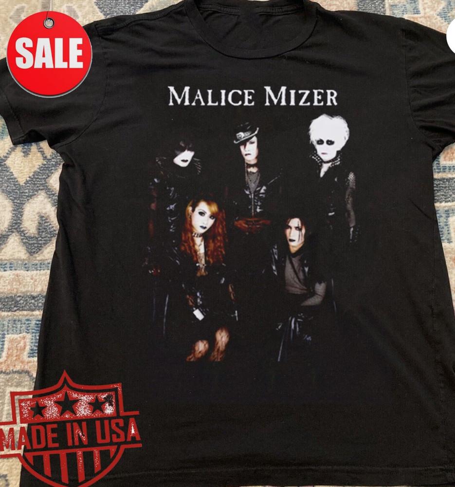 Новая футболка Malice Mizer Подарок для фанатов Унисекс Вся рубашка Унисекс Футболка