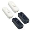 Pack of 2 Inlines Cord Switches 6A 250V Home Accessory for Table And Floor Lamp In Elegant Color Household Use