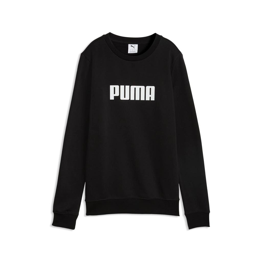 Puma ESS LOGO CREW FL women's sweatshirt black 68831201 r S