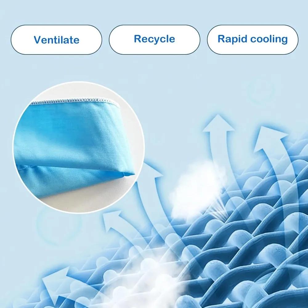 2 Pcs Dog Cooling Bandanas Cooling Scarf for Dogs Ice Crystals for Dog Fast Cooling Cooling Dog Bandana Summer Indoor Outdoor