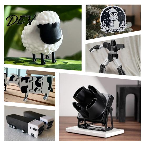 Универсальный PETG Филамент Матовый для 3D-принтера, 1,75 мм, Катушка 1 кг, DIY, Низкая деформация, Модели, Поделки, Печать, FDM Аксессуары, Ремесло