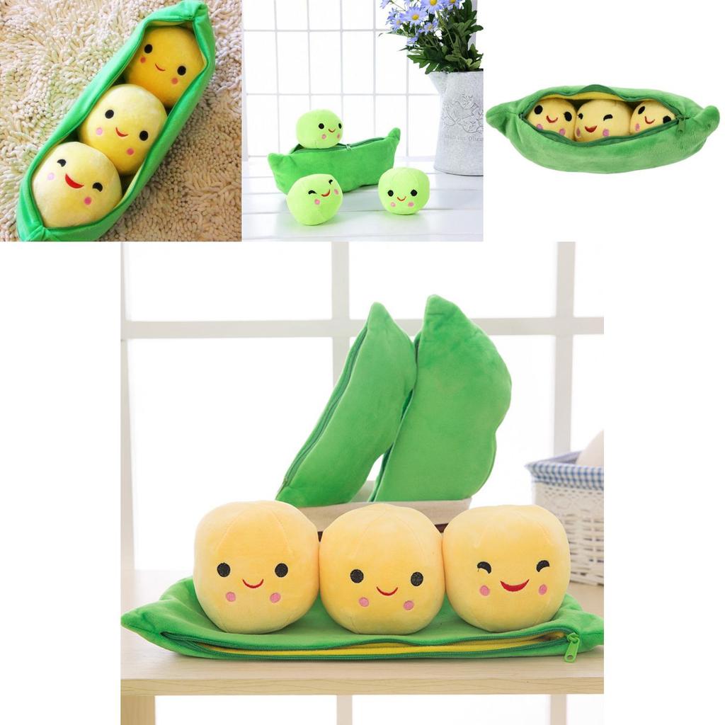 Adorable Pea Plush Doll Perfect Gift For Children's Playtime And Bedtime