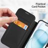 (Black) Case For IPhone 15 Plus With RFID Blocking Card Slot PU Leather Cover Shockproof Full Protective Flip Folio Wallet Case Case Wallet With