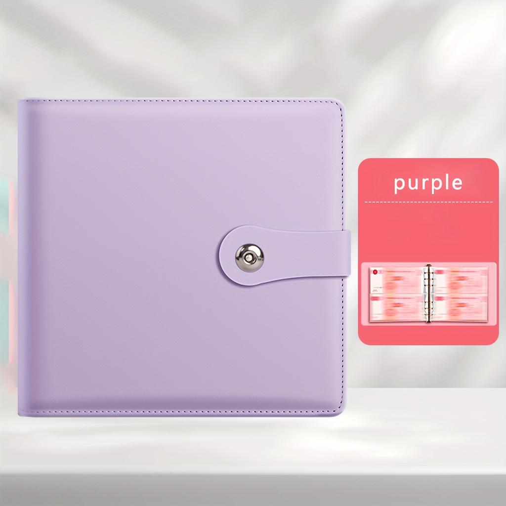 Сберегательная тетрадь большой вместимости, вмещающая 200 банкнот, сумка для группировки бюджета, челлендж по накоплению денег, сумка для группировки денег