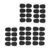 40Pcs Mouthpiece Cushions Patches Pads Accessory for Alto/Tenor Saxophone Clarinet Black0.5mm