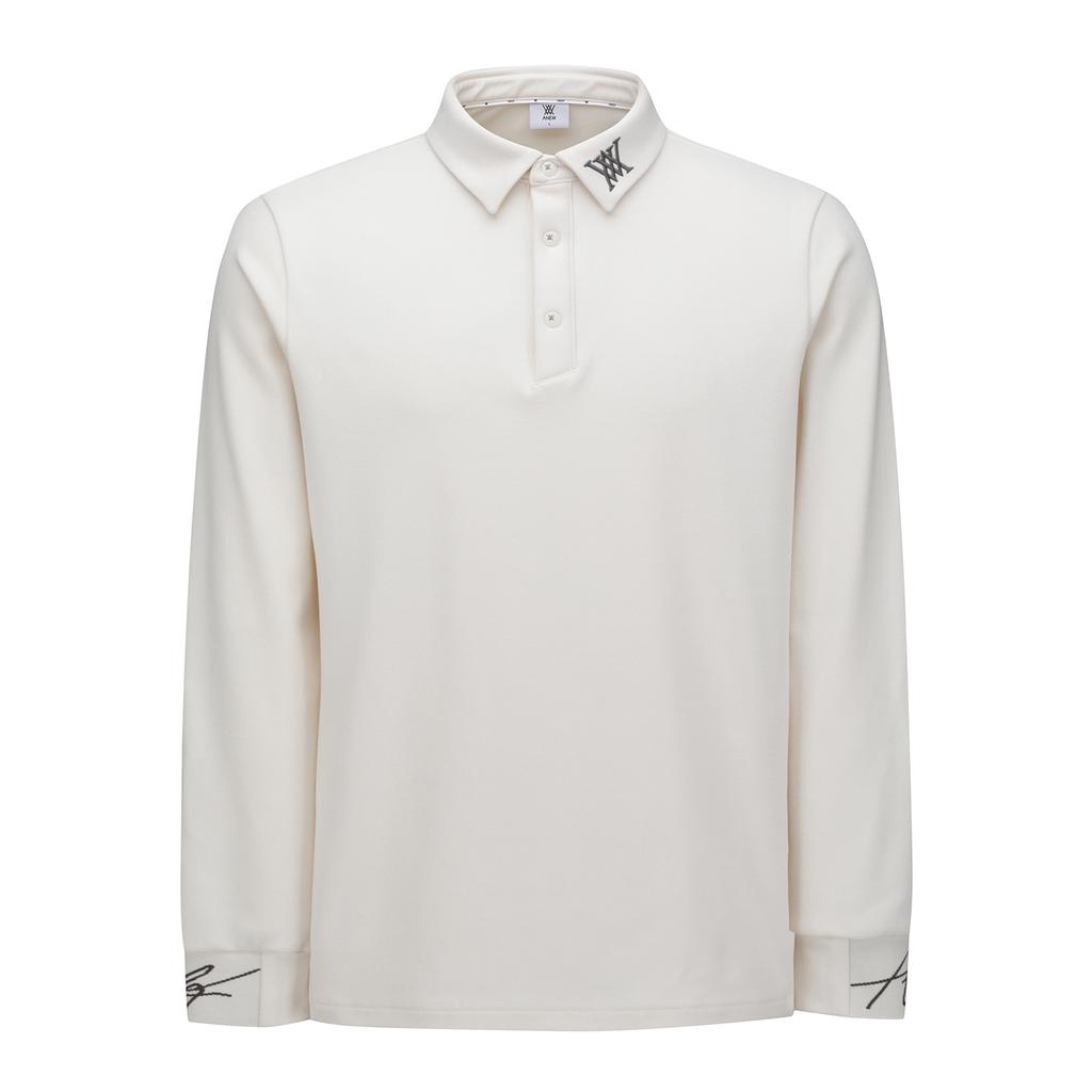 ANEW GOLF Men Nap Collared Long T-Shirt_Iv