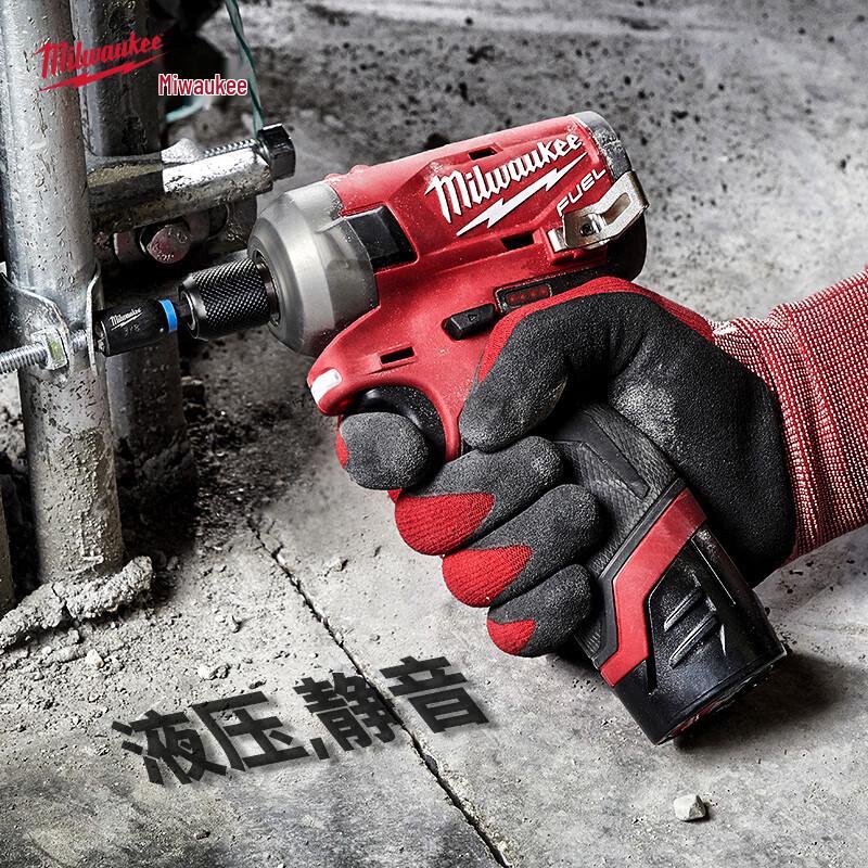 Гидравлический импульсный гайковерт Milwaukee M12 FQID, штепсель CN (адаптер в комплекте)