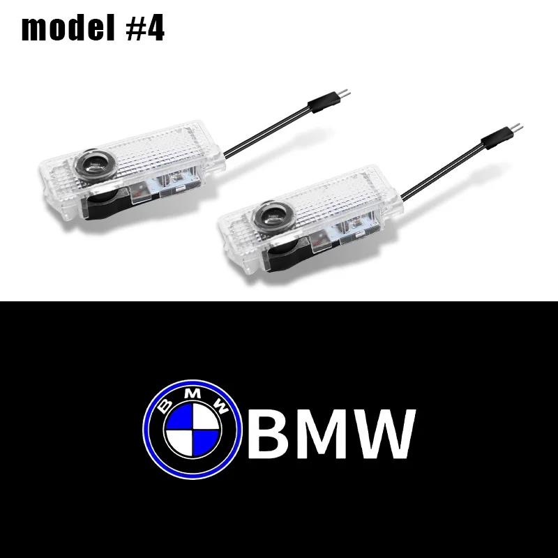 2Pcs Car Door Welcome LED Projector Laser Logo Door Light For BMW M F32 F33 F34 F15 F10 F01 F11 E90 E60 E46 E93 F20 F21 F30 F31