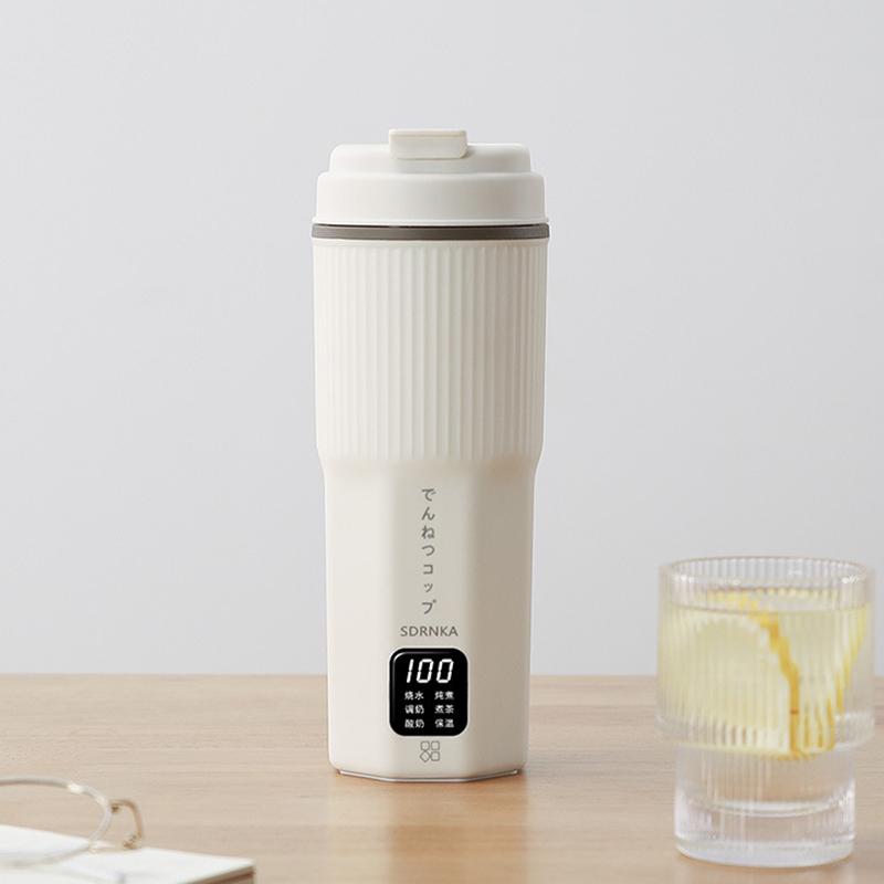 500ml Portable Electric Kettle Multifunctional Heating Cup Stew Cup Health Preserving Pot Thermo Pot Mini Travel Teapot 220V