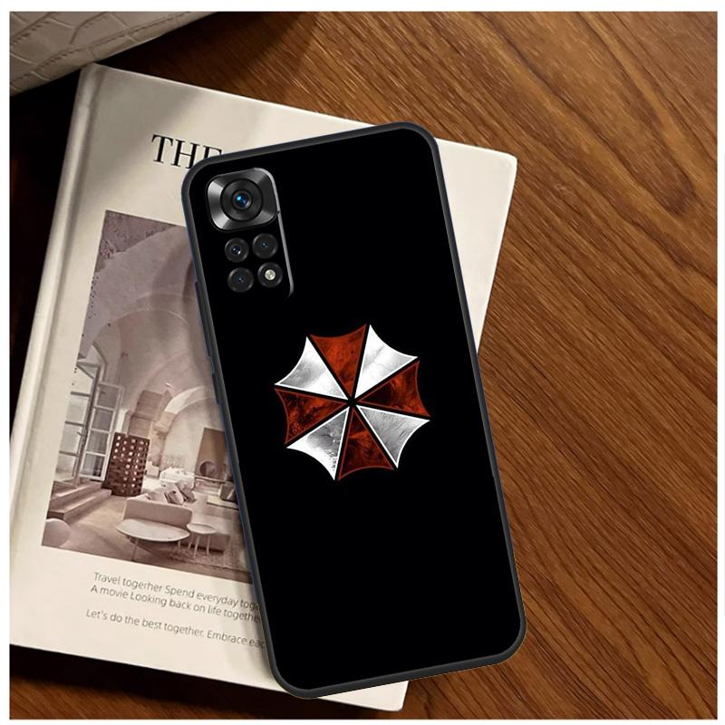 Чехол Umbrella Corporation для Xiaomi Redmi Note 13 11 10 9 8 12 Pro Plus 12S 11S 10S 9S 10A 9C 10C 12C 13C Funda