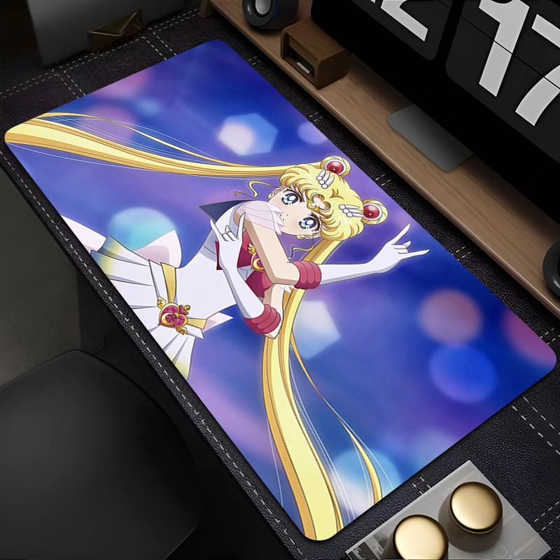 Colorful Mouse Pad SSailor Moon Anime Gaming Accessories Mousepad Gamer Completo Computer Keyboard Desk Mat Varmilo Table Pad