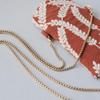 New Fashion Woman Handbag Accessory Chains Luxury Solid Gold Metal Bag Chain Strap Women Cute Clutch Shoulder Purse Accessory
