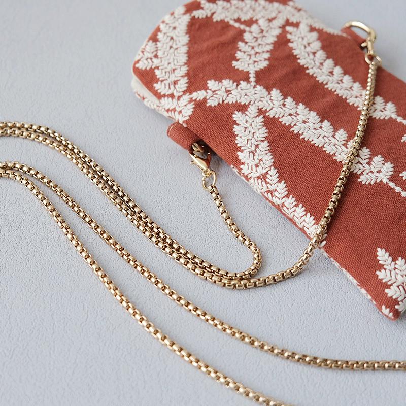 New Fashion Woman Handbag Accessory Chains Luxury Solid Gold Metal Bag Chain Strap Women Cute Clutch Shoulder Purse Accessory