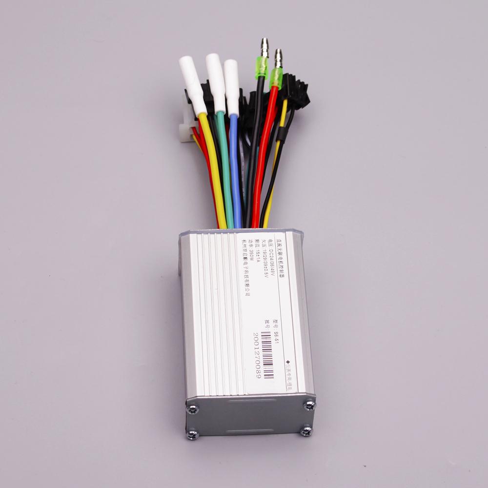 Контроллер электрического велосипеда 250 Вт/350 Вт, водонепроницаемый светодиодный ЖК-дисплей, бесщеточный электрический велосипед, электронный велосипед