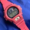 Casio Розовый безель и ремешок для часов Masami в хорошем рабочем состоянии DW-6900 G-SHOCK DW-6900FS (поношенный Нагасава) ДВ-6900