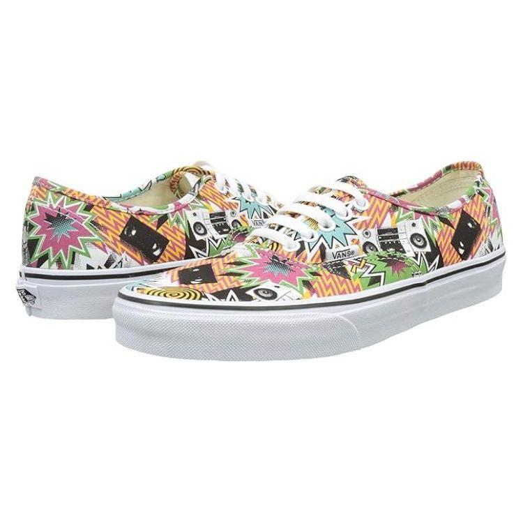 Vans Authentic Freshness — кроссовки унисекс из смешанной ленты, разноцветные, истинно-белые VN0A38EMMP7