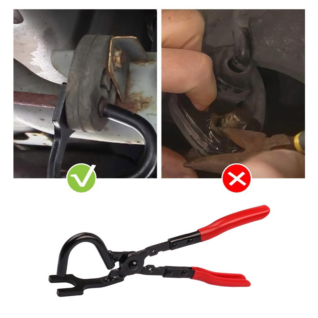 Car Exhaust Hanger Removal Plier Car Exhaust Rubber Pad Plier Puller Tool Exhaust Pipe Rubber Gasket Removal Pliers