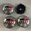 LFPB6 4 Pcs 60mm Car Wheel Center Hub Caps Rim Cover for Toyota GR Sport Corolla RAV4 Camry Yaris C-HR Prado Prius Auto Accessories