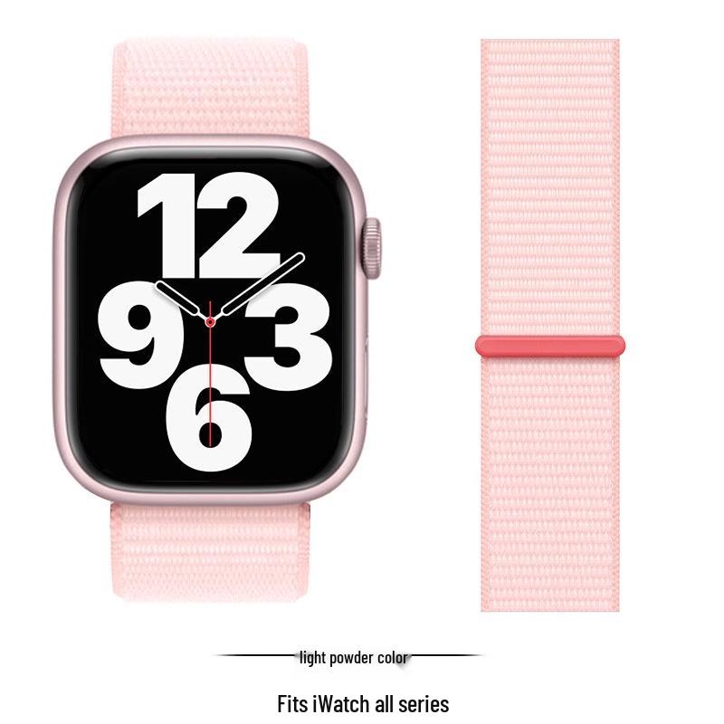Нейлоновый плетеный ремешок для Apple Watch Ultra, Series 9-4