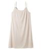 Camisole Slip Size M Women's (Anti-Static, Moisture-Wicking, Quick-Drying) Beige,