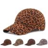 Baseball Cap Women Adjustable Dad Hat Organic Cotton Leopard Cheetah Print