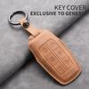 Sheepskin Leather 6 Buttons Car Key Case Cover Shell Fob For Hyundai Genesis GV70 GV80 GV90 2020 2025 2025 Auto Accessories