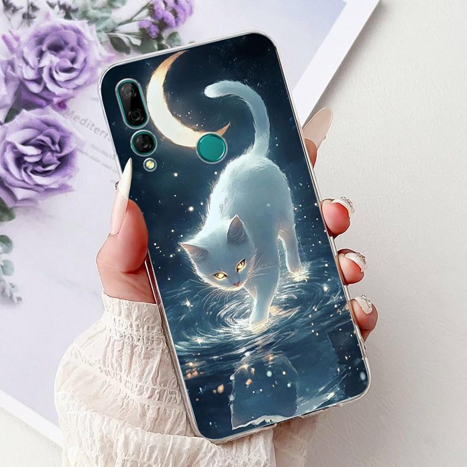 Чехол для Huawei Y9 Prime 2019 STK-L21 STK-L22 STK-LX3 Чехол Популярный Цветок Мягкий ТПУ Чехол для Телефона Для Huawei P Smart Z Y9 2019 Capa