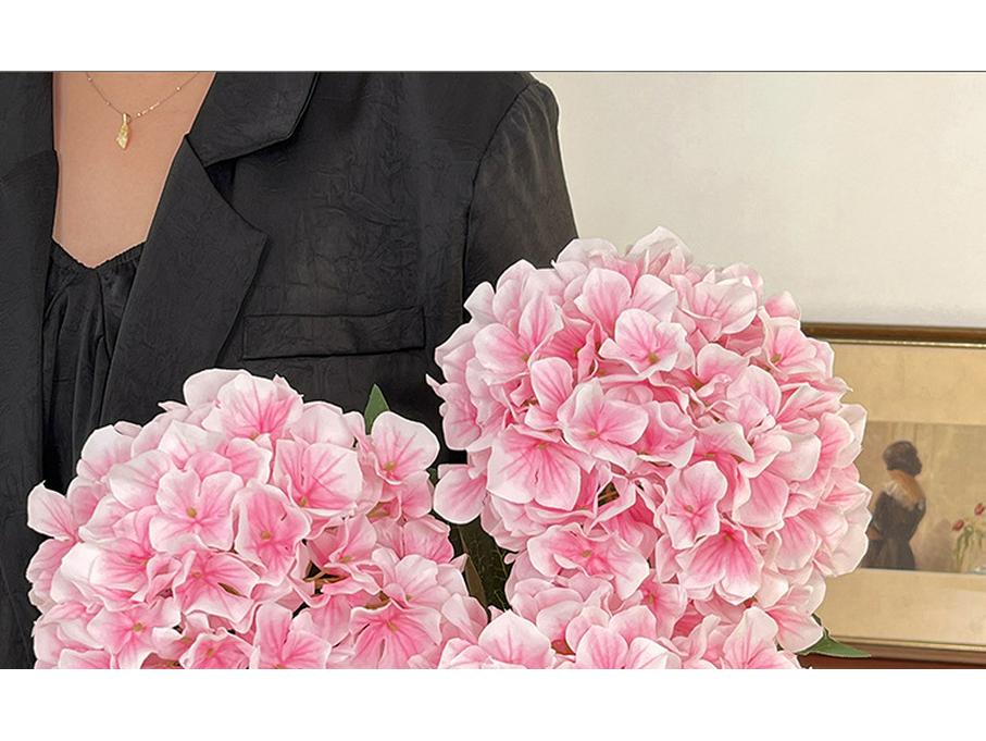 3D-печатные искусственные цветы гортензии Лиза, 144 штуки для цветочных композиций, свадеб, поделок-декораций или имитационных экспозиций.