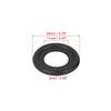 10Pcs Car Engine Oil Drain Plug Gaskets Washer Black Rubber Replacement Screw Washers Sealing Gasket for GM 12616850 3536966