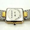 Б/у A014 RADO Антикварные Женские Часы Элегантность Золотой Цвет Сетчатый Браслет