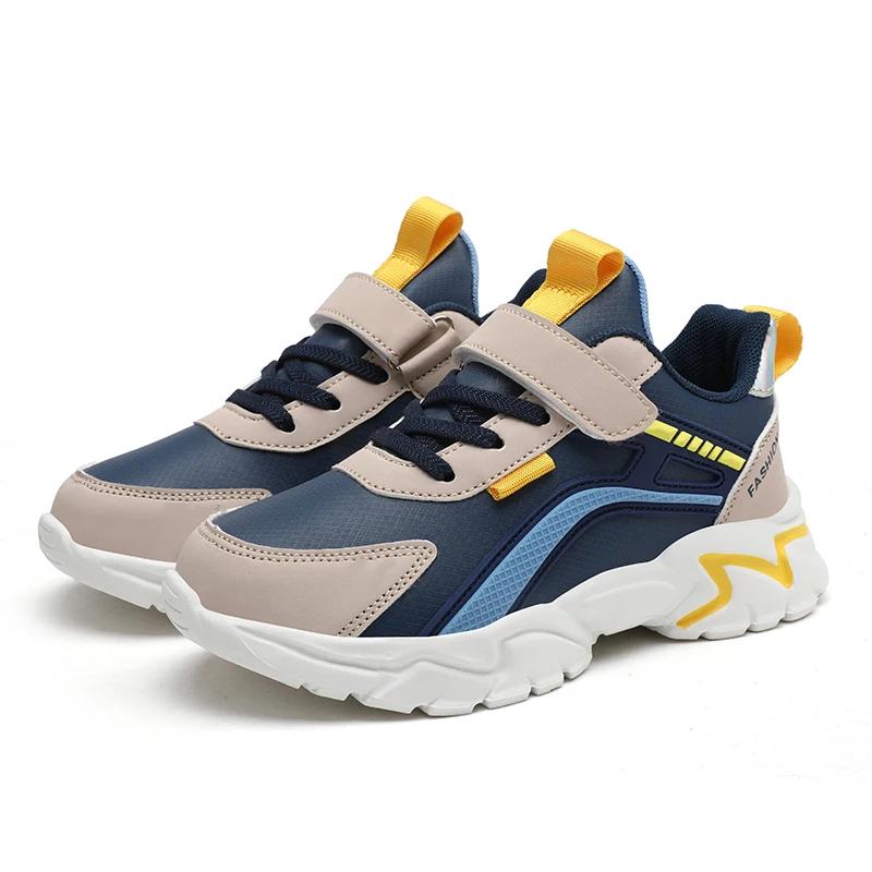 Детская повседневная обувь для мальчиков, мягкая подошва, детская обувь, нескользящие кроссовки, обувь для улицы, для школьников, розовая, для девочек, спортивная обувь для ходьбы