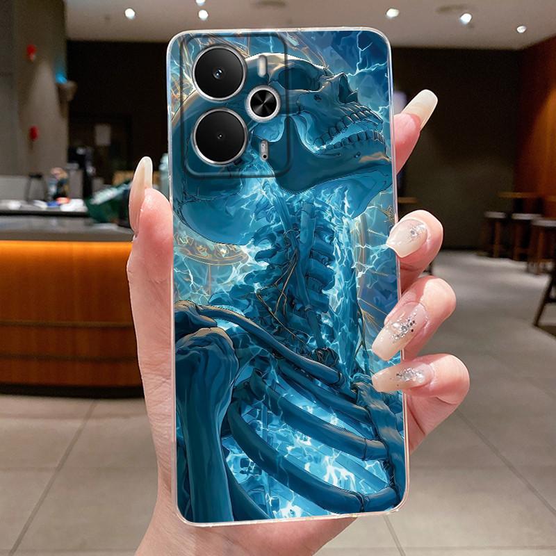 Чехол Для Realme 14 5G 14T 2025 Чехол Для Телефона Роскошный Дракон Милый Крутой Мальчики Девочки Мягкий Чехол Realme14 Realme14T Прозрачные Чехлы