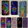 Чехол для телефона Mandala Chakra Yoga для Samsung S23 Ultra S24 S22 S20 Fe S21 Plus Galaxy A54 A34 A16 A53 A13 Задняя крышка