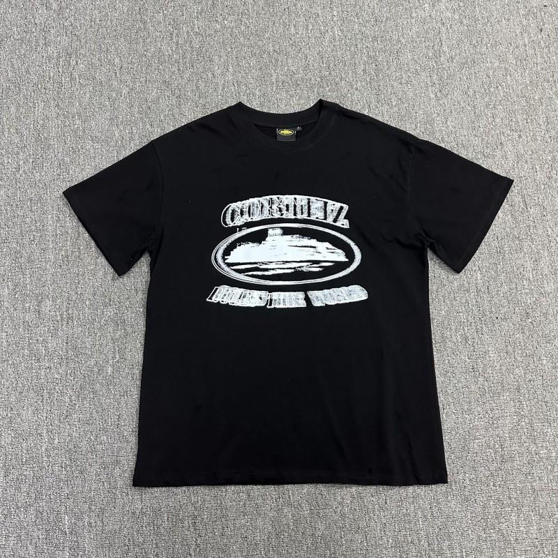 2026 Streetwear T-Shirt Loose Fit Short Sleeve Round Neck Men Women Printed Casual Alcatraz Style
