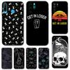 Черный ТПУ чехол для Huawei P30 Lite P30 Pro P40 LITE E P Smart 2020 Чехол get in loser