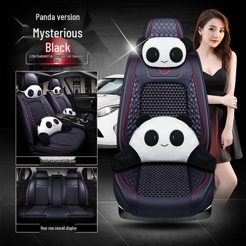XDD Premium 9D Ice Silk Car Seat Cushion - All-Season Full Coverage Seat Cover