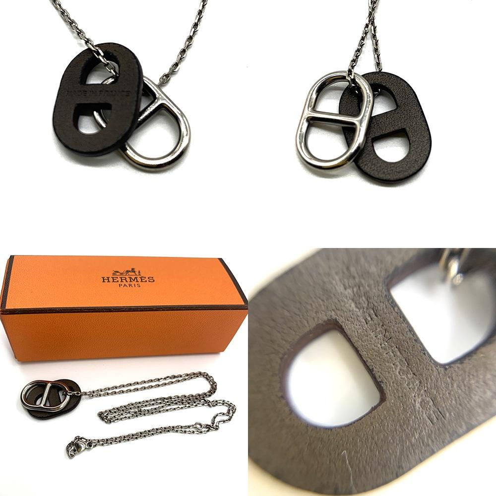 Used HERMESNecklace metal Women