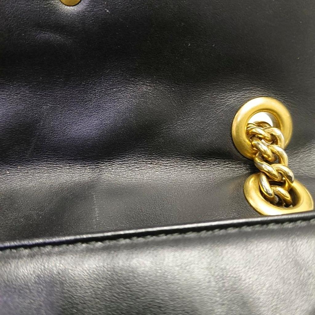[Pre-Owned] Gucci GG Marmont Matelassé Mini Bag 'Black' - Very Good #1LJ7S3H