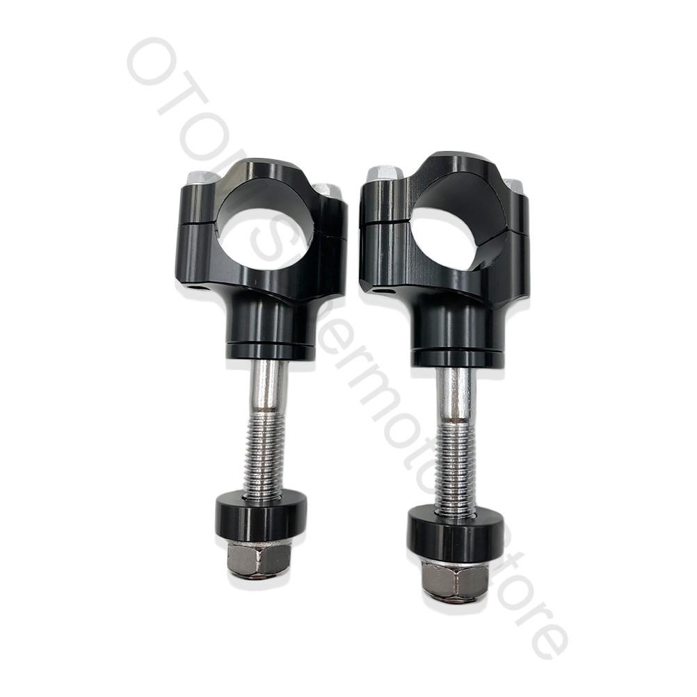 M10 M12 Зажим Руля Мотоцикла Регулируемый 1 1/8" 28 мм Алюминиевый Руль CNC Для KTM HUSQVARNA GASGAS HONDA YAMAHA KEWS BWM LONCIN