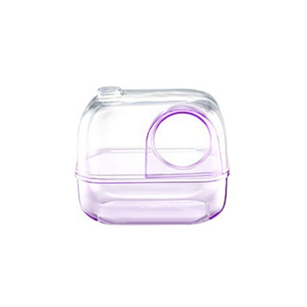 Съемная песочница для хомяка Anti Splash для купания хомяка Песочный контейнер для домашних животных Клетка для ландшафтного дизайна