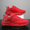 Дышащие кроссовки Fly-Knit больших размеров с увеличением высоты для всех сезонов