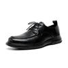 Men'S Shoes Spring And Autumn British Lace-Up Business Dress Leather Shoes Soft-Soled Derby Shoes 24311-R