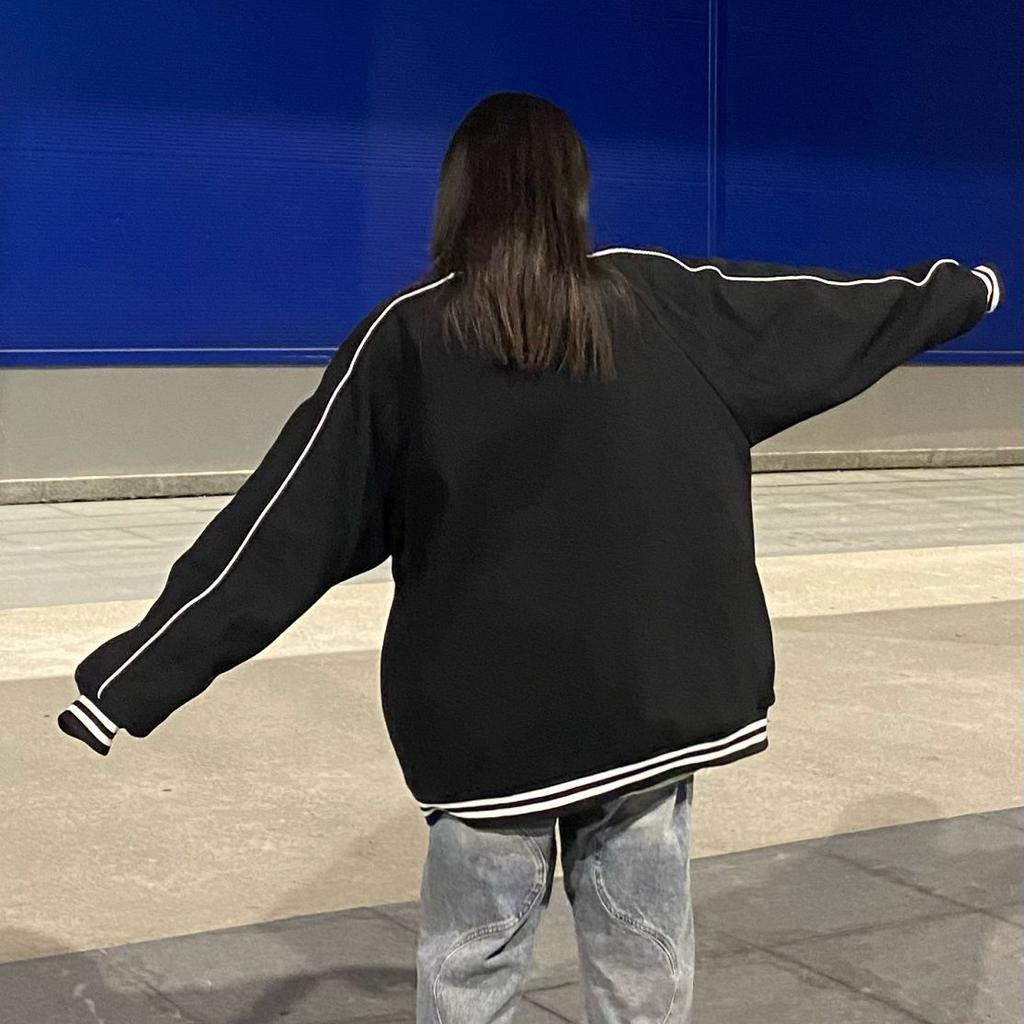 Korean Vintage Star Graphic Print Sweatshirts Women Harajuku Streetwear Zip Up Hoodies Y2k Grunge Casual Tops Female