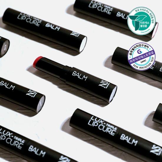 Choose 1 of 2 Natural Shine Luxe Triple Lip Cure Balm The Man, Korean Cosmetics