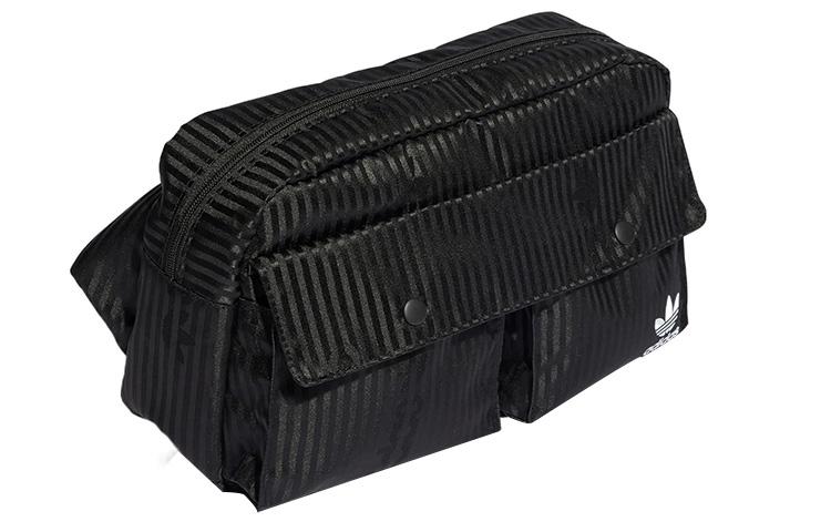adidas Оригинальная женская поясная сумка из полиэстера, обычная, черная HD7021