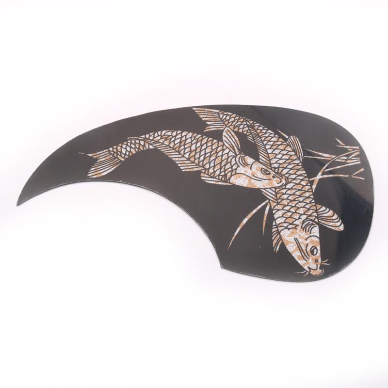 Профессиональная 41-дюймовая накладка для народной гитары Самоклеящаяся наклейка для защиты отмычек из ПВХ Каплевидная накладка