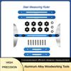 Aluminum Alloy Staircase Ruler Portable Household Stair Measuring Ruler Professional Staircase Renovation Measuring Tool
